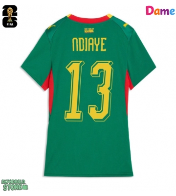 Senegal Iliman Ndiaye #13 Replika Udebanetrøje Dame VM 2026 Kortærmet